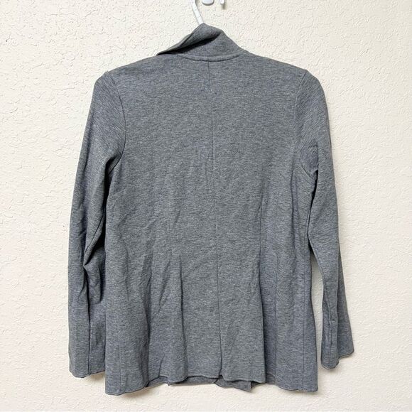 J Jill Heather Gray Size XS 3 buttons Pockets Jacket Blazer - Picture 4 of 6